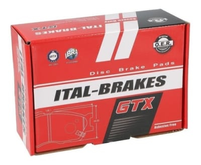 Caja de pastillas de freno Ital GTX